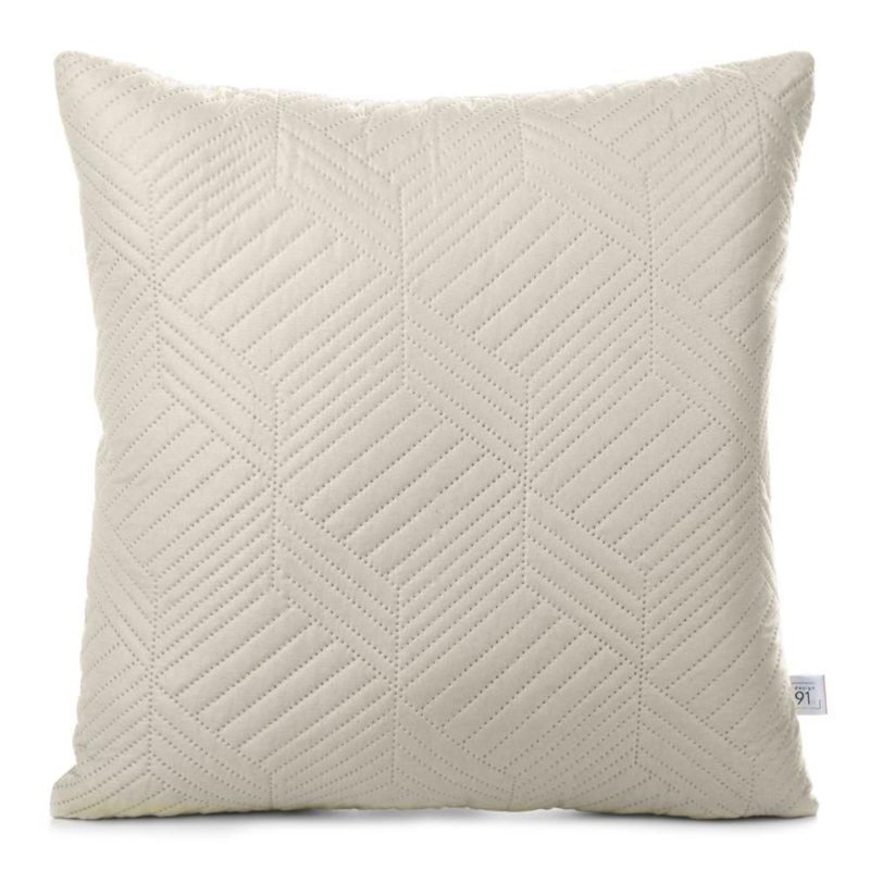 Square Pillow Case, Cream