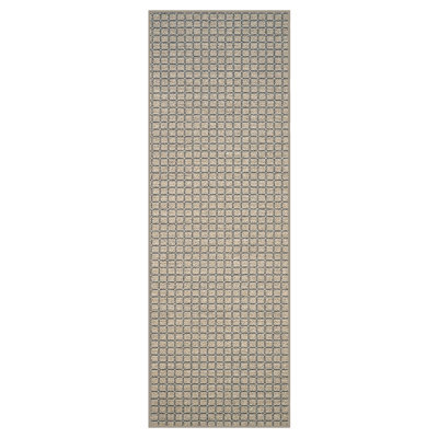 Tapis d'intérieur / extérieur beige touffeté Imo