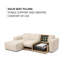Romunda 3 Seater Sofa Bed-1326624725