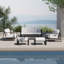 Leanna 7 - Person Outdoor Seating Group with Cushions