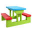 Ensemble de table et chaises d'extérieur pour enfants Radtke
