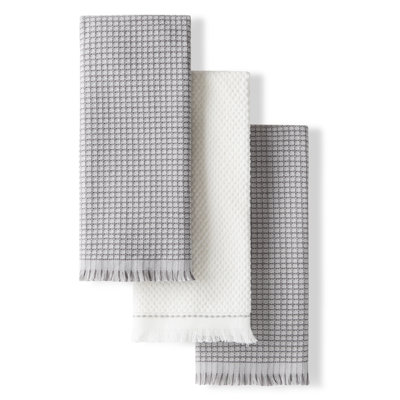 KITCHENAID Gourmet Series Gridlines Kitchen Towels 3-Pack