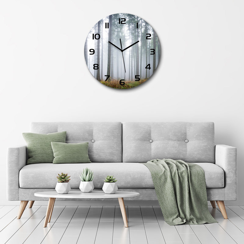 Joanel Glass Wall Clock
