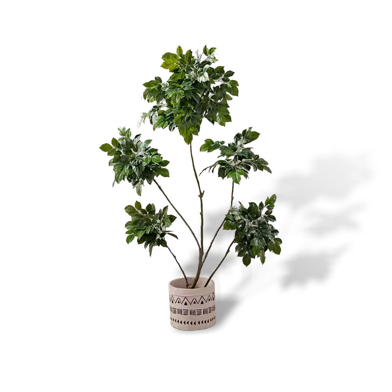Simulation de plante verte Happiness Tree Living Room