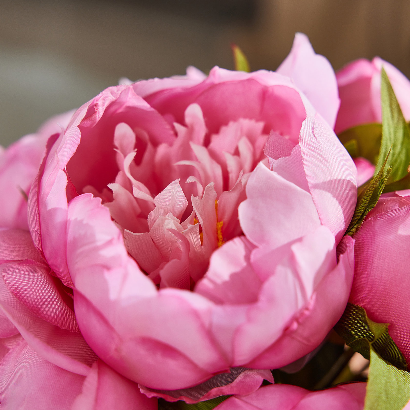 Moreell Peony Floral Arrangement, Light Pink/Green