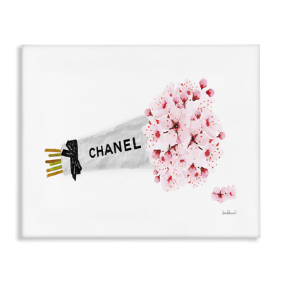 Fashion Chanel Wrapped Cherry Blossoms by Amanda Greenwood - Graphic Art
