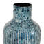 Vase en nacre bleue fait à la main