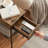 Tray Top End Table Set with Storage