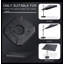 8.98kg Plastic Free Standing Umbrella Base
