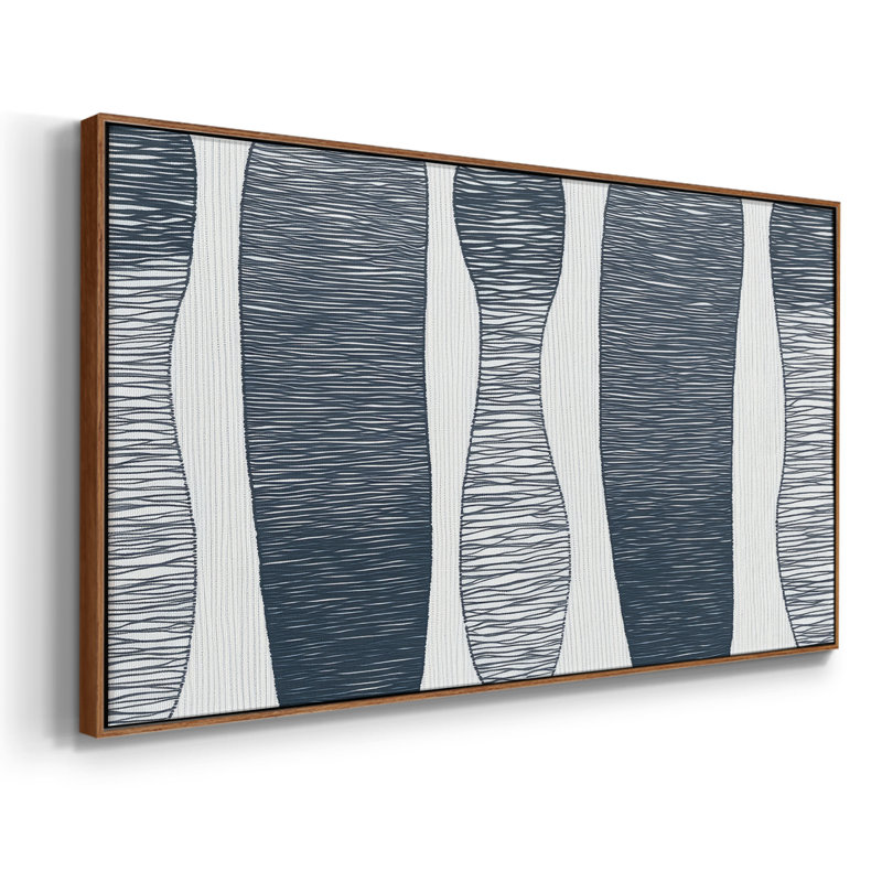 "Abstract Series CXIX" par J Paul, reproduction d'art, Argent argent, H 21 po x l 41 po