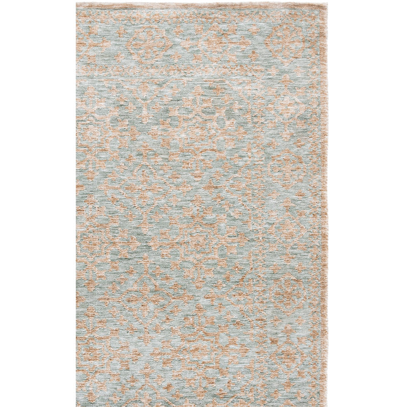 Audrey 301 Hand Tufted Performance Damask Rug, Square 6'