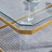 Forsett Glass Top Single Coffee Table-325842786