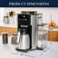 TrueBrew Automatic Drip Coffee Maker w/ Thermal Carafe, Built-In Grinder & Bean Extract Technology