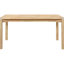 Table de salle à manger 5 pièces Mid-Century moderne en bois délavé blanc