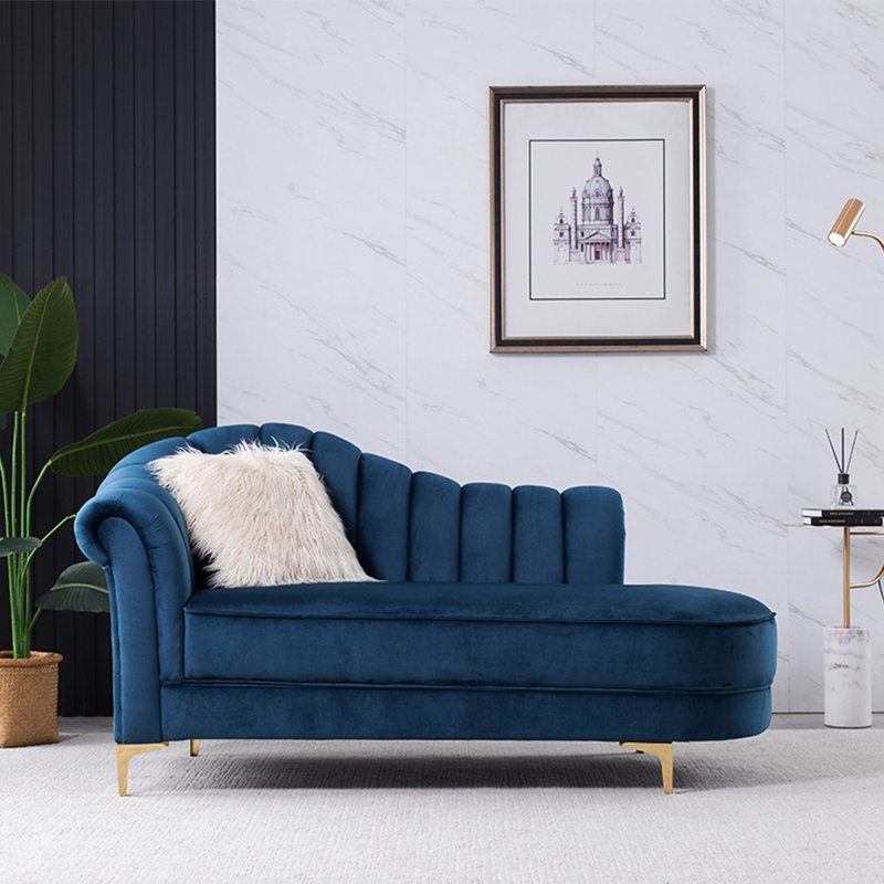 Chaise longue de luxe Fashion Home, Orienté à gauche (vu de face)