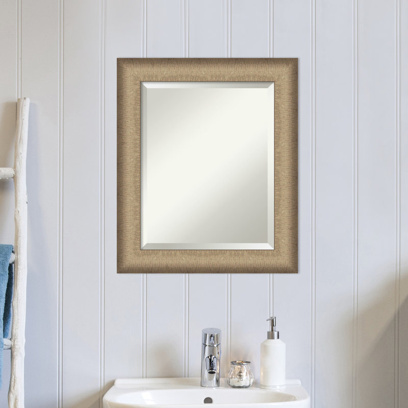 Gidja Flat Wall Mirror, 25" x 21"