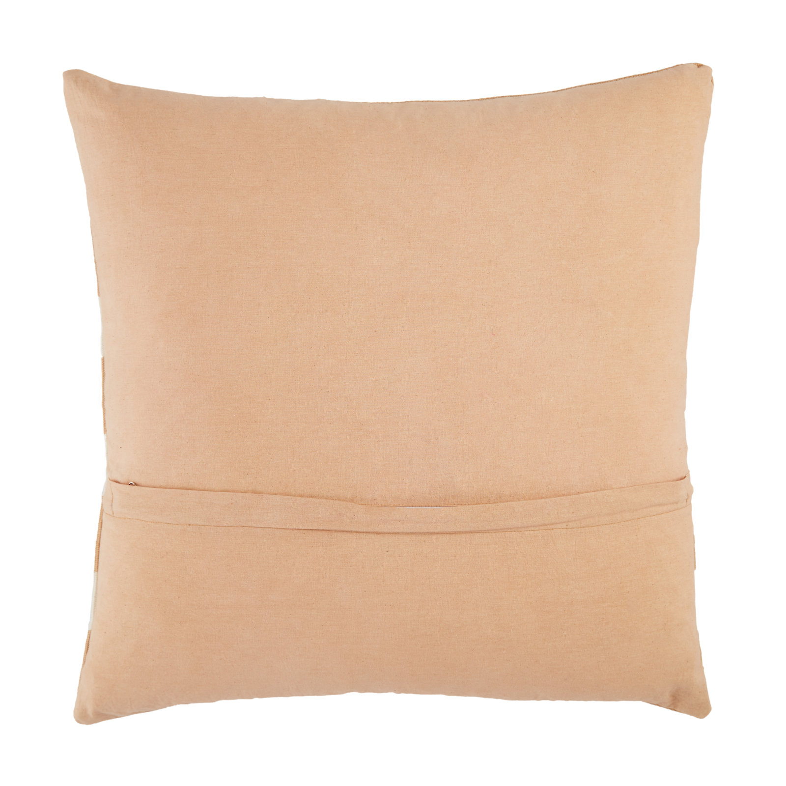 Estela Striped Cotton Throw Pillow, Light Tan/Cream, Pillow Cover Only - No Insert