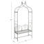 Tonnelle en fer avec banc R 42,5 po x P 16,3 po Rôle-86701004