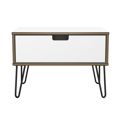 Buldir 58cm W Manufactured Wood Bedside Table