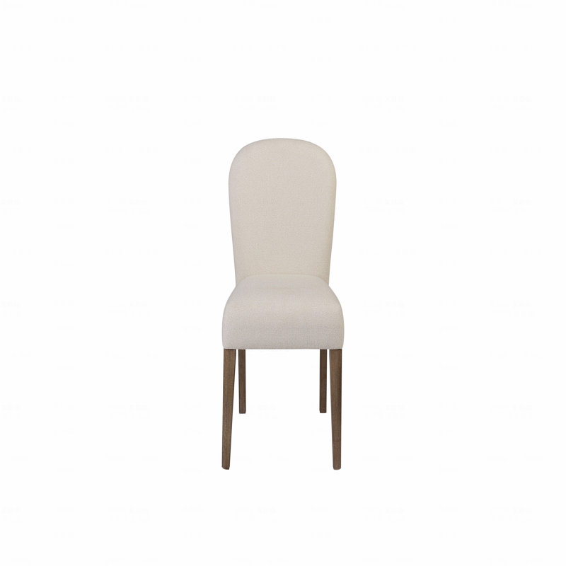 Chaise rembourrée Arch, Brun