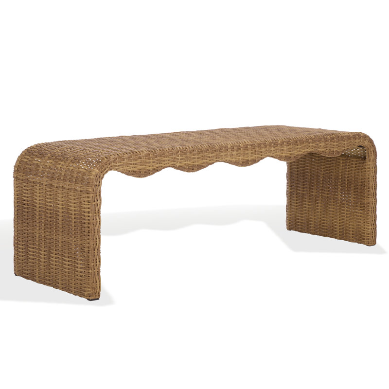 Lynsee PE Wicker Bench