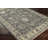 Airlia Oriental Hand-Knotted Wool Charcoal/Blue/Yellow Area Rug-439965075