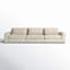 Nathanael 131'' Upholstered Sofa