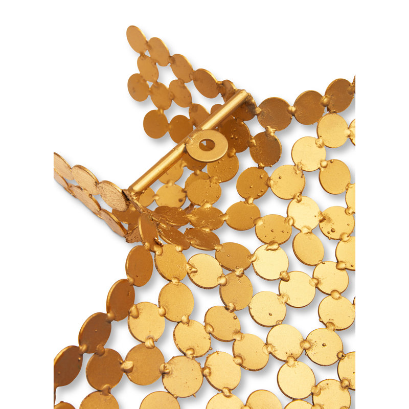 Male Torso Bust, Gold Leaf