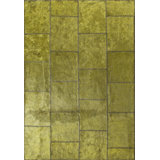 Rapture Patchwork Area Rug in Green