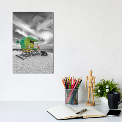 Typique Miami Beach par Melanie Viola - Photographie sur toile tendue