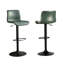 Tabouret de bar rotatif à hauteur réglable avec structure en métal-186712873-186712871