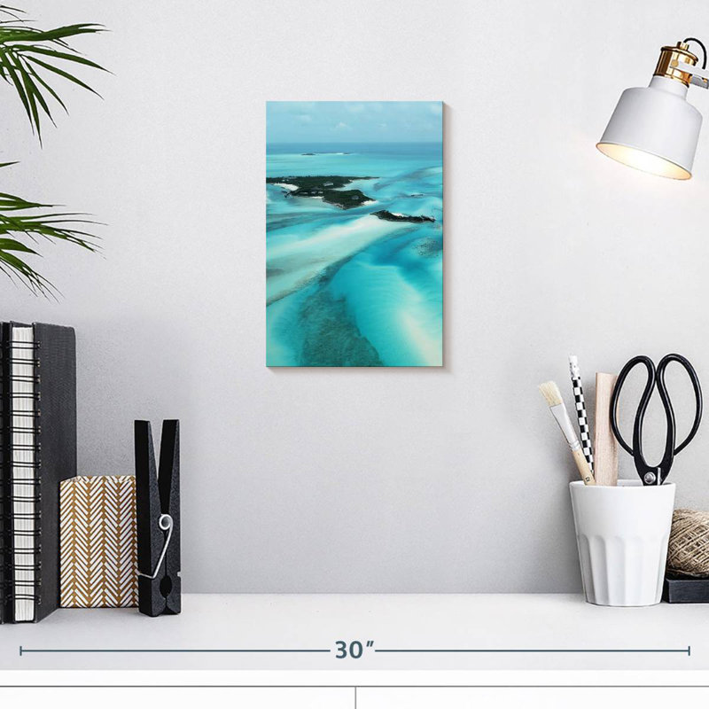 Gillard Bahamas Island View, H 12 po x l 8 po
