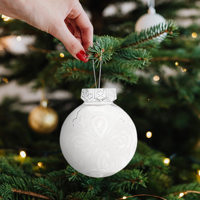 25 pièces de boules de Noël pour arbre de Noël, fête, mariage