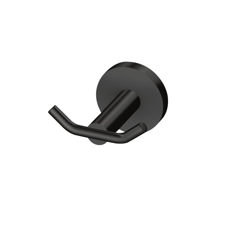 Moen Arlys Double Robe Hook, Matte Black