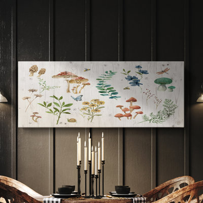 Woodland Treasures - Toile tendue avec châssis - Prêt à accrocher