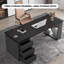 Bureau d'écriture 62,99 "en bois massif Smoky Color-1438713509
