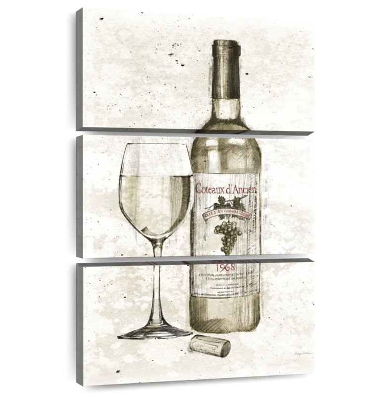 Yarlin Pencil Wine II, 74" H x 48" W