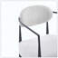 Fauteuil d'appoint rembourré de style moderne Mid-Century pour le salon