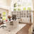 Office/Study Combination Set(Including Computer Desk,Writing Desk,Combination Bookcase)