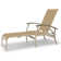 Askar Outdoor Rust-Resistant Metal Chaise Lounge