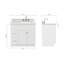 Ensemble de meuble-lavabo simple 37 po Hamlet-1607610712
