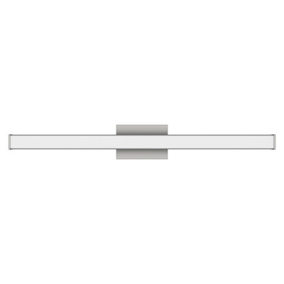 Edge Advantage 36in LED Bathroom Vanity and Wall Light 35W 3,200 Lumens 5-CCT Selectable 2700-3000-3500-4000-5000K in Brushed Nickel with Adjustable Backplate