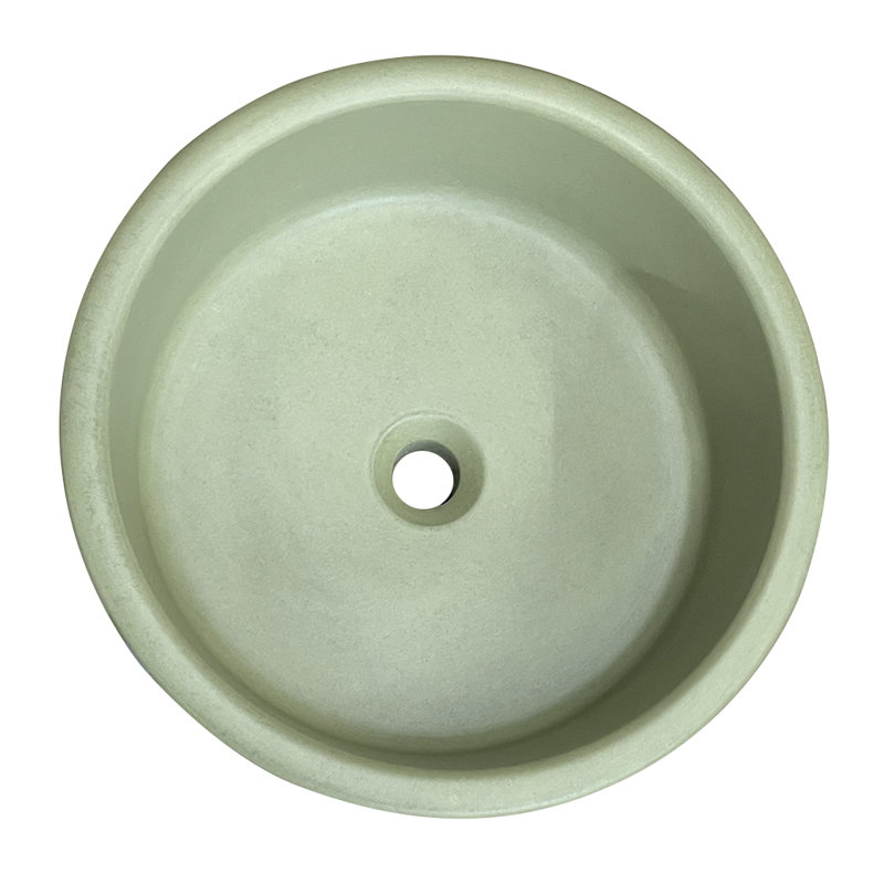 Newterra 16'' L Bathroom Sink, Matcha
