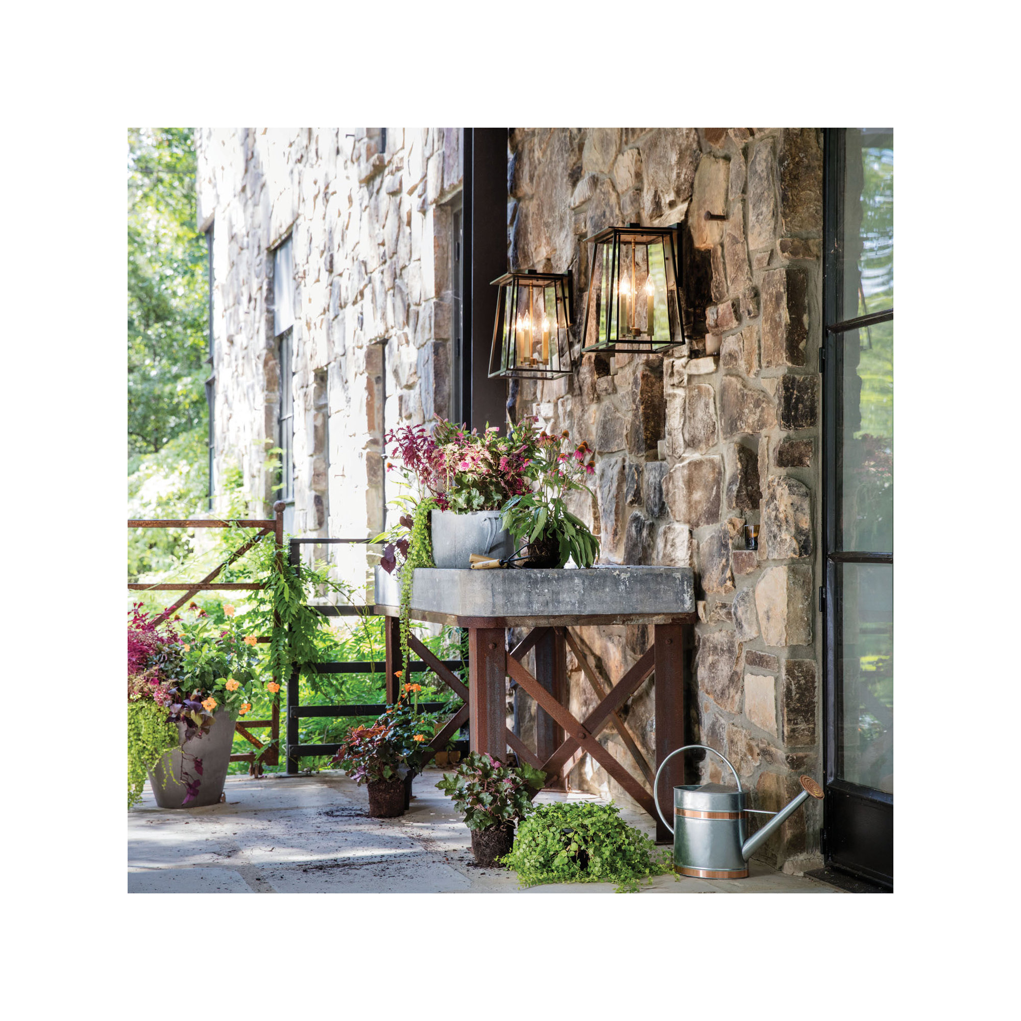 3 Light Bell Outdoor Wall Light, Buckeye Bronze