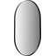 Stainless Steel Oval Wall Mirror-98249879
