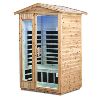Sauna d'extérieur pour deux personnes