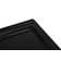 Streamline NT-2241-36BL-CR 36 in. x 36 in. Corner Acrylic Shower Base in Glossy Black with Centre Drain, ABS Drain Included