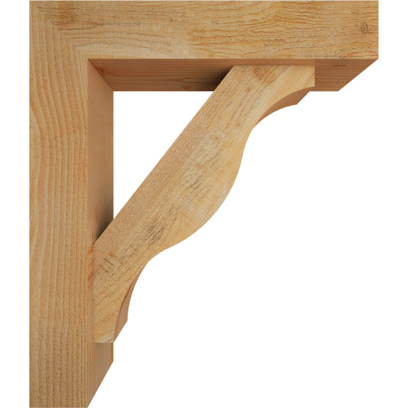 Support Funston Block avec support décalé, 28 x 24, Sapin Douglas de l 6 po (scié brut)