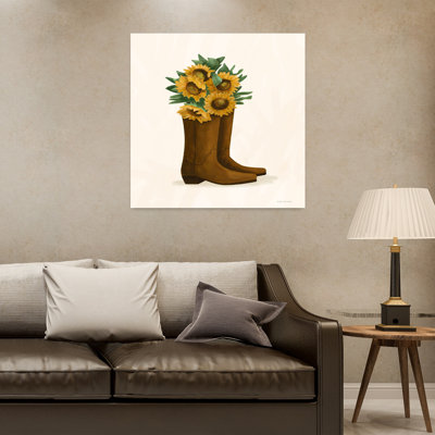 Art contemporain de tournesol
