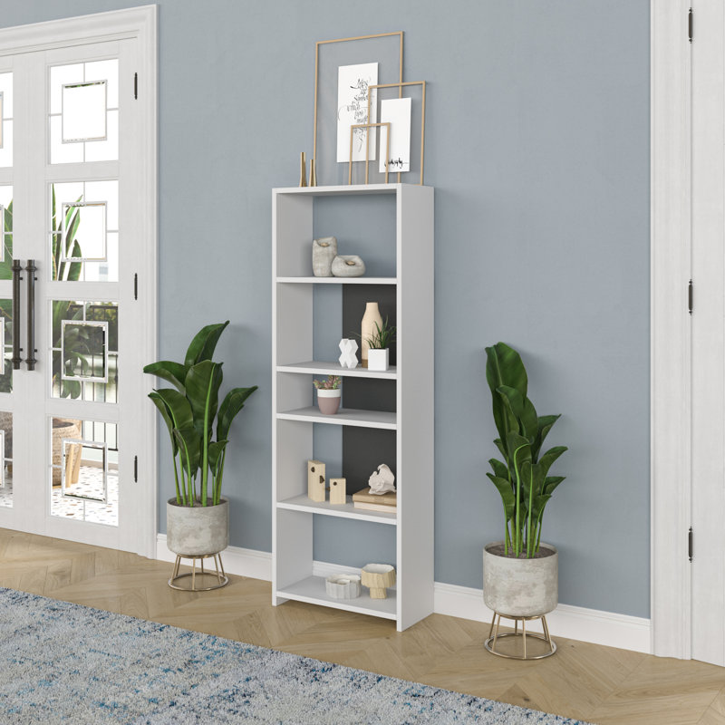 Amunra Bookcase, White/Anthracite